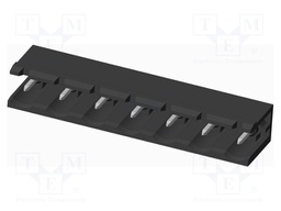 Connector: pluggable terminal block; socket; male; on PCBs