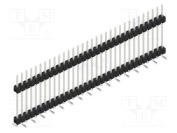 Connector: pin strips; pin header; male; PIN: 32; 2.54mm; SMT; 1x32