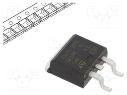 Triac, 800 V, 16 A, TO-263 (D2PAK), 35 mA, 1.3 V, 1 W