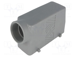 Enclosure: for HDC connectors; T-Type; size 104.27; IP65; M40