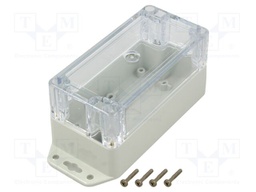 Enclosure: multipurpose; X: 60mm; Y: 120mm; Z: 45mm; ZP; ABS; gasket
