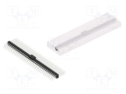 Connector: pin strips; pin header; male; PIN: 70; 2.54mm; SMT; 2x35