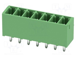 PCB headers, nominal cross section: 1.5 mm?, color: green, n