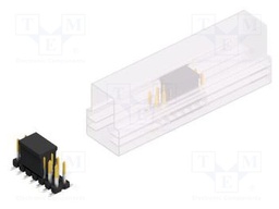 Connector: pin strips; pin header; male; PIN: 14; 2.54mm; SMT; 2x7