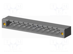 Connector: pluggable terminal block; socket; male; on PCBs