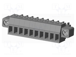 Connector: pluggable terminal block; plug; female; straight; grey