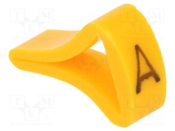 Markers for cables and wires; Label symbol: S; 6÷10.5mm; H: 16mm
