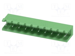 PCB headers, nominal cross section: 2.5 mm?, color: green, n