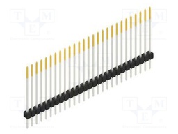 Connector: pin strips; pin header; male; PIN: 27; 2.54mm; THT; 1x27