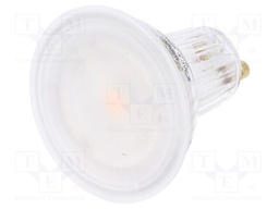 LED lamp; warm white; GU10; 230VAC; 350lm; 4.3W; 120°; 2700K
