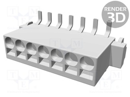 Connector: wire-board; female; PIN: 7; 2.54mm; Series: har-flexicon