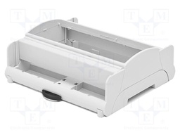 Enclosure: for DIN rail mounting; No.of mod: 6
