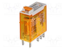 Relay: electromagnetic; DPDT; Ucoil: 230VAC; 8A/250VAC; 8A/30VDC