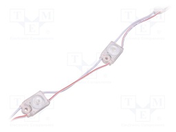 LED; white cold; 7000K; 60lm; 175°; No.of diodes: 1; 11x16x26mm