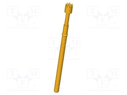 Test needle; Operational spring compression: 4mm; 8A; Ø: 2.5mm