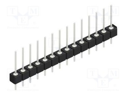 Connector: pin strips; pin header; male; PIN: 14; 2.54mm; THT; 1x14