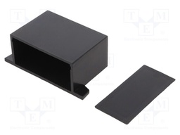 Enclosure: with panel; with fixing lugs; X: 70mm; Y: 50mm; Z: 34mm