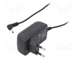 Power supply: switched-mode; voltage source; 5VDC; 2A; 10W; plug