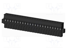 Connector: pluggable terminal block; plug; female; angled 90°