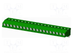 Connector: PCB terminal block; terminal; Plating: tinned; on PCBs