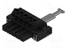 Pluggable terminal block