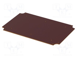 Mounting plate; laminated paper; 2mm