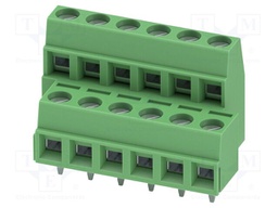 PCB terminal block, nominal current: 13.5 A, rated voltage (
