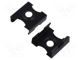 Holder; black; 45-STN; stainless steel; 45-ALU,SILER,TAN-C5