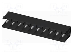 Connector: pluggable terminal block; socket; male; on PCBs
