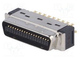 Connector: MDR; PIN: 36; shielded; for cable; Mat: polyester; plug