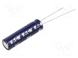 Supercapacitor; THT; 6F; 2.5VDC; -10÷30%; Body dim: Ø8x31mm; 100mΩ