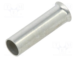 Tip: bootlace ferrule; non-insulated; copper; 4mm2; 12mm; tinned