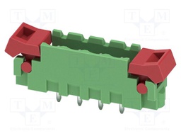 PCB headers, nominal cross section: 2.5 mm?, color: green, n