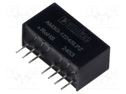 Converter: DC/DC; 3W; Uin: 9÷18V; Uout: 24VDC; Iout: 125mA; SIP8; THT