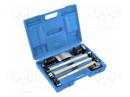 Kit: hammers; Kind: tinner's; 7pcs.