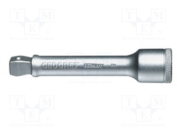 Extension; socket spanner; square; 3/8"; Chrom-vanadium steel