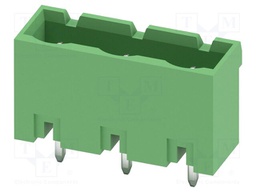 PCB headers, nominal cross section: 2.5 mm?, color: green, n