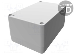 Enclosure: multipurpose; X: 80mm; Y: 125mm; Z: 58mm; 1550Z; aluminium