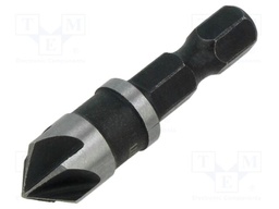 Countersink bit; Ø: 10mm; aluminium,wood,plastic; hexagonal; 1/4"
