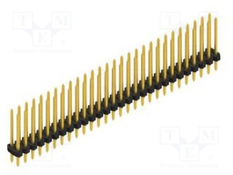 Connector: pin strips; pin header; male; PIN: 56; 2mm; THT; 2x28