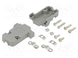 Enclosure: for D-Sub connectors; D-Sub 9pin,D-Sub HD 15pin
