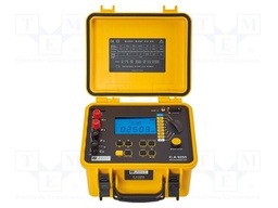 Meter: milli-ohm meter; LCD; R range: 1μ÷2500Ω; Interface: RS232