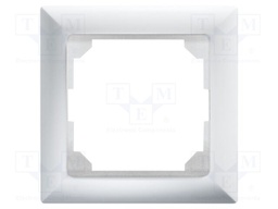 Mounting frame; intelligent house; anthracite; Sockets: 1