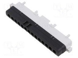 Splice terminal: distribution block; ways: 1; terminals: 14; TS35