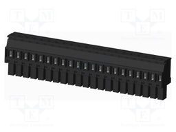 Connector: pluggable terminal block; plug; female; angled 90°