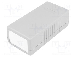 Enclosure: with panel; X: 60mm; Y: 120mm; Z: 40mm; ABS; dark grey