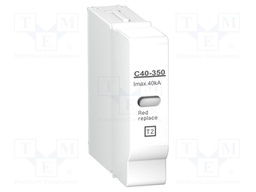 Cartridge for surge arrestor; Type 2; socket; -25÷60°C; IP20