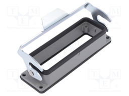 Enclosure: for HDC connectors; size D24B; with double latch