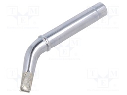 Tip; bent chisel; 7mm; 370°C; for  soldering iron; WEL.W201