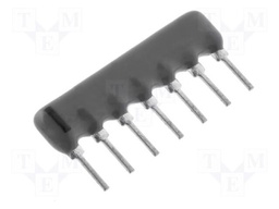 Resistor network: X; 22kΩ; No.of resistors: 6; THT; 0.125W; ±2%